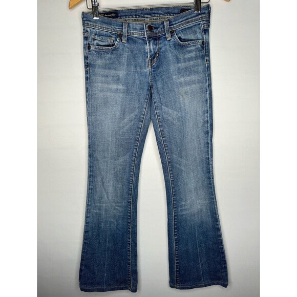 COH Citizens of Humanity Jeans Womens Blue Ingrid #002‎ Low Waist Flair Size 26 - Picture 1 of 8